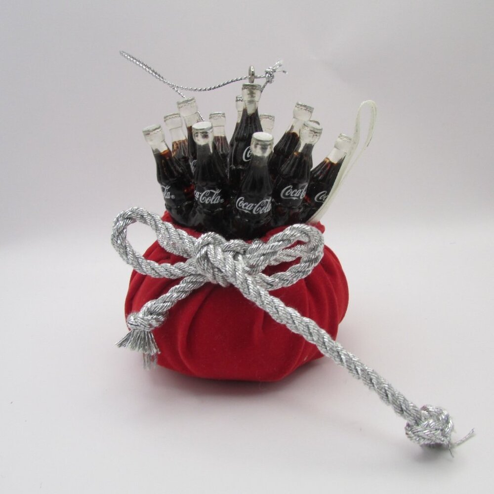Coca Cola Vintage Christmas Holiday Ornament 2002